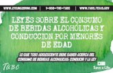 LEYES SOBRE EL CONSUMO DE BEBIDAS ALCOHOLICAS Y … · leyes sobre el consumo de bebidas alcoholicas y conduccion por menores de edad  1-888-the-tabc  lo que …