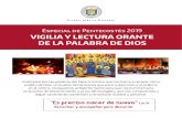 Especial de Pentecostés 2019 VIGILIA Y LECTURA ......2019/05/14  · Queridos hermanos y hermanas, en este subsidio, les ofrecemos una guía para celebrar la Vigila de Pentecostés