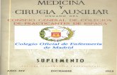 ·MEDICINA y CIRUGIA AUXILIAR...·medicina y i cirugia auxiliar organo del on5ejo general de colecios. de practicantes de espa-la suplemento ( r e ,-1 . tal_ f o r .m a t 1 v a pro