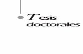 doctorales - Euskomedia Fundazioa · 2016-02-13 · TESIS DOCTORALES 1. Relación de las tesis doctorales defendidas en las Universidades de Vasconia entre el 1 de enero y el 30 de