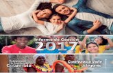 Informe de Gestión - comfenalcovalle.com.co...de empresas afiliadas, a 11.777 en 2017 y las cuales generaron aportes por $209.666 millones. Respecto al total de la población, el