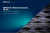 BBVA Bancomer, S.A. · 2020-01-31 · punto de contacto que utiliza inteligencia artificial, entre los clientes y la institución bancaria para dar respuesta a sus preguntas sobre