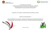 CARRERA DE TÉCNICO LABORATORISTA QUÍMICO ...sfaa676df086fcde2.jimcontent.com/download/version...la carrera de Técnico Laboratorista Químico Clínico, destaca la intención de crear