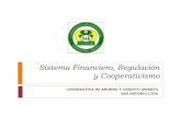 Sistema Financiero, Regulación y Cooperativismo SISTE… · Sistema de Intermediación Financiera, Cartera de Créditos y depósitos del público por tipo Al 31 de mayo de 2017 En