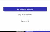 Arquitectura IA-32mdoallo/presentaciones/20130321-1-I… · Direccionamiento en modo real Ing. Marcelo Doallo Arquitectura IA-32 . Ing. Marcelo Doallo Arquitectura IA-32. Reglas de