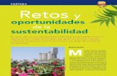 PORTADA Retos y · nuevos productos y soluciones que utilicen recursos de manera más eficiente, se desempeñen mejor y duren más tiempo”, ex-pone Roberto Uribe. Sobre la manera