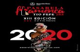 PROGRAMACION DESFILES 2020 - Pasarela Flamenca Jerez Tío ...€¦ · PASARELA FLAMENCA JEREZ-TÍO PEPE 2020 PROGRAMA DE DESFILES Colaboran: Ayuntamiento de Jerez Unidad de Flamenco