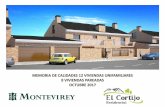 ESTRUCTURA - Montevireymontevirey.com/img/MontevireyProm/viviendas/MEMORIA DE CALID… · •Colocación de muebles de cocina altos y bajos de gran capacidad según diseño del proyecto.