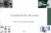 Control de Acceso - Universidad Técnica Federico Santa María€¦ · •Ejemplos de estos tipos de controles son el cifrado, tarjetas inteligentes, listas de control de acceso y