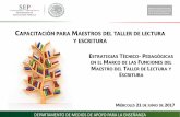 Presentación de PowerPoint€¦ · Escuelas Públicas en la Ciudad de México SEP Guía Operativa para la Organización y uncionamiento de los Servicios de Educación Inicial, Básica.