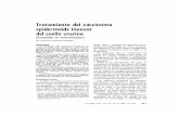 Tratamiento del carcinoma epidermoide inuasor del cuello ... · Tratamiento del carcinoma epidermoide inuasor del cuello uterino (Excluido el microinvasor) Dr. José Feo. Cascante