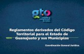 Reglamentos derivados del Código Territorial para el ...iplaneg.guanajuato.gob.mx/wp-content/uploads/2019/10/02_Reglame… · No. REGLAMENTO 1 Para la elaboración del Programa de