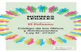 NORMAS LEGALES ACTUALIZADAS 1 - El Peruano · a la identidad, lo que incluye el derecho a tener un nombre, a adquirir una nacionalidad y, en la medida de lo posible, a conocer a sus