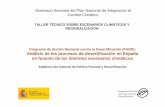 Análisis de los procesos de desertificación en España en ...€¦ · USLE) coherentes con los escenarios de Cambio Climático considerados de cara a su incorporación al modelo