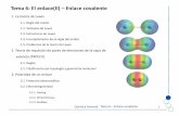 Tema 6: El enlace(II) Enlace covalentemota/QGI-Tema6_EnlaceII_Enlace_covalente.pdf · 2p6-1 0 +1 -1 CARGA FORMAL Número de electrones de valencia en el compuesto –Número de electrones