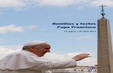 Homilías y textos Papa Francisco - jesuites.net Papa Francisco... · gratitud en mi venerado Predecesor, el Papa Benedicto XVI, que durante estos años de pontificado ha enriquecido