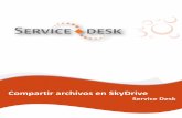 Compartir archivos en Skydrive - udlap.mx · Compartir archivos en SkyDrive 2 Compartir archivos en SkyDrive Este manual tiene como propósito guiar y asesorar al usuario en el buen