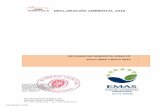 DECLARACIÓN AMBIENTAL 2018€¦ · Imagen 2: Muelle Llovera – 4 Gruas Superpostpanamax . DECLARACIÓN AMBIENTAL 2018 APM Terminals Valencia Mayo 2018 Página 4 de 74 Classification: