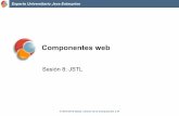 Componentes web - jtech.ua.es · Experto Universitario Java Enterprise © 2012-2013 Depto. Ciencia de la Computación e IA Componentes web Sesión 8: JSTL
