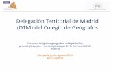 Delegación Territorial de Madrid (DTM) del Colegio de ...geografosmadrid.org/wp-content/uploads/2017/04/Resultados-Encue… · colegiados/as en las actividades de formación en la