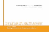 Junioremprendeculturaemprendedora.extremaduraempresarial.es/wp-content/...Proye… · El proyecto está formado por dos cooperativas, por una parte se van a elaborar dulces caseros,