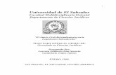 Universidad de El Salvadorri.ues.edu.sv/id/eprint/16839/1/50101439.pdf · estructura del Juicio Civil Reivindicatorio; así como también explicar la concatenación que debe existir