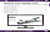 ÍNDICE SOFTWARE CNC - COPRE · Mastercam, fabricado por CNC Software, Inc en Estados Unidos de América es el Software CAM más extendido en todo el mundo. Desde su inicio en 1984,