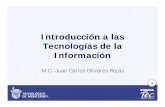 Introducción a las Tecnologías de laTecnologías de la ...dsc.itmorelia.edu.mx/~jcolivares/courses/icc07b/iti_unidad1.pdf · – Software del sistema: Incluye el sistema operativo