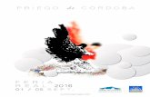 FERIA REAL 2016 - Priego de Córdoba€¦ · su esqueleto; habrá “Día del Niño” y “Día del Mayor”, Concurso de Trovos y Festival Flamenco en el que se rendirá un homenaje