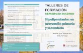 reUmaToloGÍa: UroloGÍa: prevención primaria y secundariamundicongres.com/images/pdf/2017/Prog_Taller_Hipolipemiantes_S… · E E Dr. Manuel Frías Vargas Médico de Familia. Centro
