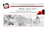 PNAEC 2015-2016€¦ · Los bloques regionales de oligarquías transnacionales se están disputando los elementos de la naturaleza al punto de preverse el agotamiento próximo de