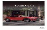 FT MAZDA CX-3 2019 DIGITALV2€¦ · Freno de parqueo Apoyacabezas Cinturones de seguridad Columna de dirección Pedal de freno Airbags 5 ajustables en altura/Diseño que reduce lesiones
