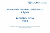 Evaluación Multisectorial Inicial Rápida METODOLOGÍA MIRA€¦ · Una evaluación de necesidades coordinada intersectorial es un proceso de recopilación, análisis e interpretación
