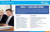 CHARLA LEGISLACIÓN LABORAL - Caja Los Andesedisp/legislacion-laboral-charla-emp… · relación laboral. Tanto trabajador como empleador, valoran la formalidad de la relación y