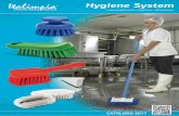 Hygiene System - Italimpia · Los bloques o plantillas de los cepillos están fabricados con inyección de polipropileno sin burbujas en su interior para asegurar y garantizar que