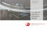 Equipos de Arenado y Granallado Manual - CyM Materiales S.Acym.com.ar/intranet/Equipos-portatiles-Tolvas-granallado-arenado-cy… · Arenado y Granallado Manual CYM MATERIALES S.A.