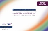 URGENCIAS Y EMERGENCIAS€¦ · edición del Título Propio en Urgencias y Emergencias Gastroenterológicas y Hepatobiliares, una titulación de posgrado promovida y avalada por la