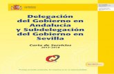 Delegación del Gobierno en Andalucía y Subdelegación del ...€¦ · Seguridad del Estado de las señales de alarma que se registren en las centrales pri-6 Delegación del Gobierno