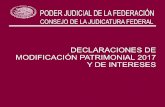 FORMATO DMP MAYO 2018 - Consejo de la Judicatura Federal · pensiÓn alimenticia, etc. por sueldos, honorarios, gratificaciones y otras prestaciones laborales [total de ingresos por