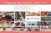 Programa SEL Teacher 2019selchile.com/wp-content/uploads/2018/12/Catalogo-SEL-CHILE-2019.… · El programa SEL Teacher está constituido por cinco jornadas distintas en sus objetivos
