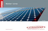 Solar Line · 2017-01-10 · el enfriamiento final de la lámina de manera controlada tanto térmicamente como en relación a las tensiones inducidas por el proceso. La línea lleva