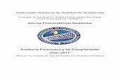 Federación Nacional de Voleibol de Guatemala · 2019-06-22 · Desarrollo de la Cultura Física y el Deporte, en el artículo 98, define a las federaciones deportivas nacionales