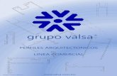 Presentación de PowerPoint - VALSA · grupo valsa PERFILES ARQUITECTONICOS LINEA COMERCIAL ® Version 2/2017 dydmvp