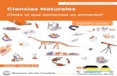 Ciencias Naturales - Buenos Aires...Lectura de un texto sobre alimentos ultraprocesados a. Lean en forma individual, o como máximo de a dos, la información sobre la Clasificación