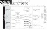 Electroválvula de 5 vías Corredera elástica Serie VFRcontent.smcetech.com/pdf/VFR_ES.pdf · 2018-03-13 · ∗2 posiciones Electroválvula de 5 vías Corredera elástica Serie