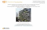 Jardín vertical con botellas de PET. En vivienda de ... · PET adecuado para el diseño de la estructura para el muro, así como el sistema de riego que se emplearía en el mismo.