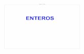 ENTEROS - NJCTLcontent.njctl.org/courses/common-core-math-espanol/... · 2014-11-10 · · Los Enteros están formados por los N° Naturales, sus opuestos y el cero. · En la Recta