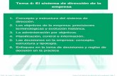 TEMA 1 La economia de la empresarua.ua.es/dspace/bitstream/10045/14504/12/TEMA 4 EL SISTEMA DE... · esencial de la dirección empresarial. • Conocer los elementos que componen