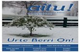 Urte Berri On! buletinen... · 2016-12-27 · programa de actividades para nuestros jóvenes, contanto con la participación del ayuntamiento, adolescentes y jóvenes y sus familias.
