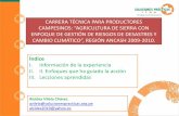 Presentación de PowerPoint - InterCLIMA Perúinterclima.minam.gob.pe/IMG/pdf/Mesa_01_-_Alcides_Vilela... · Competencia general: cultivar especies agrícolas, crianza y manejo de